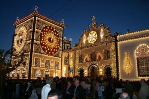 church at night feast