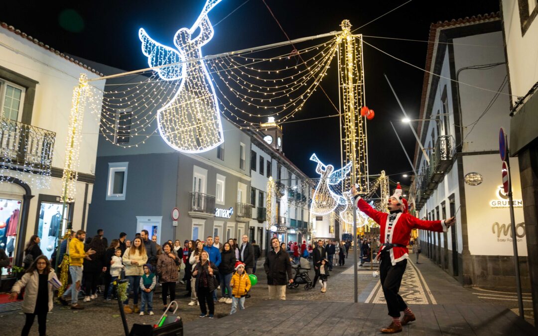 Holiday Lights in the Azores