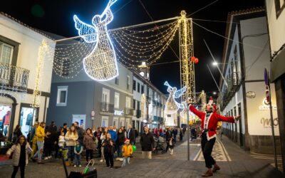 Holiday Lights in the Azores